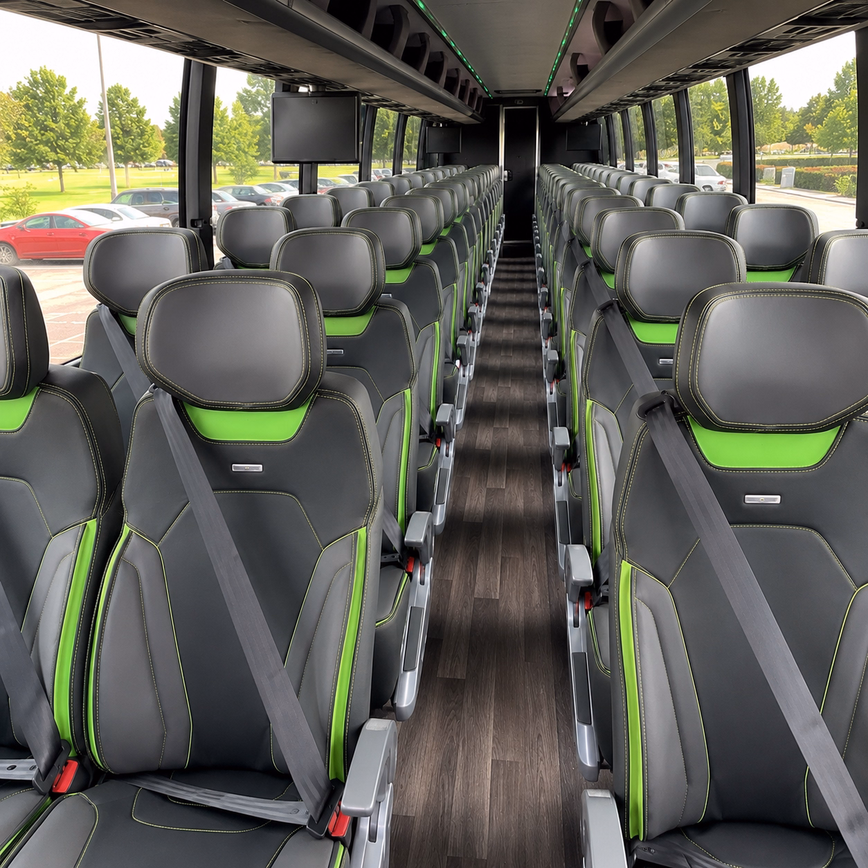 livonia tournament charter bus rentals for livonia sports teams and fan groups