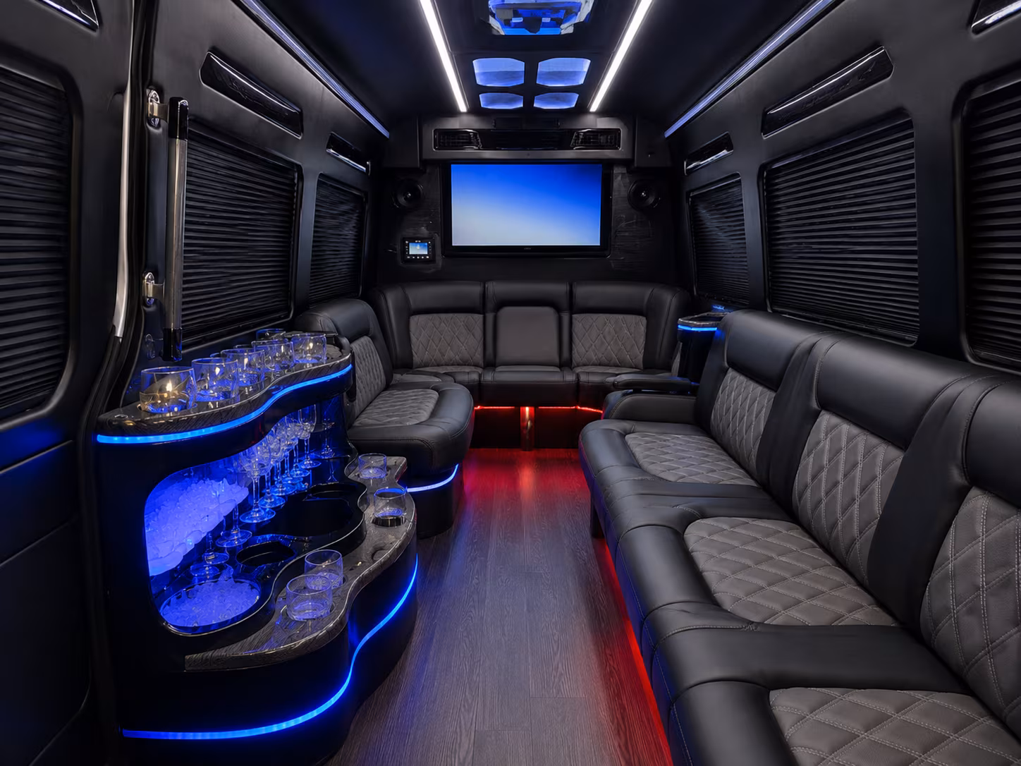meadow brook amphitheatre bus rentals for warren groups