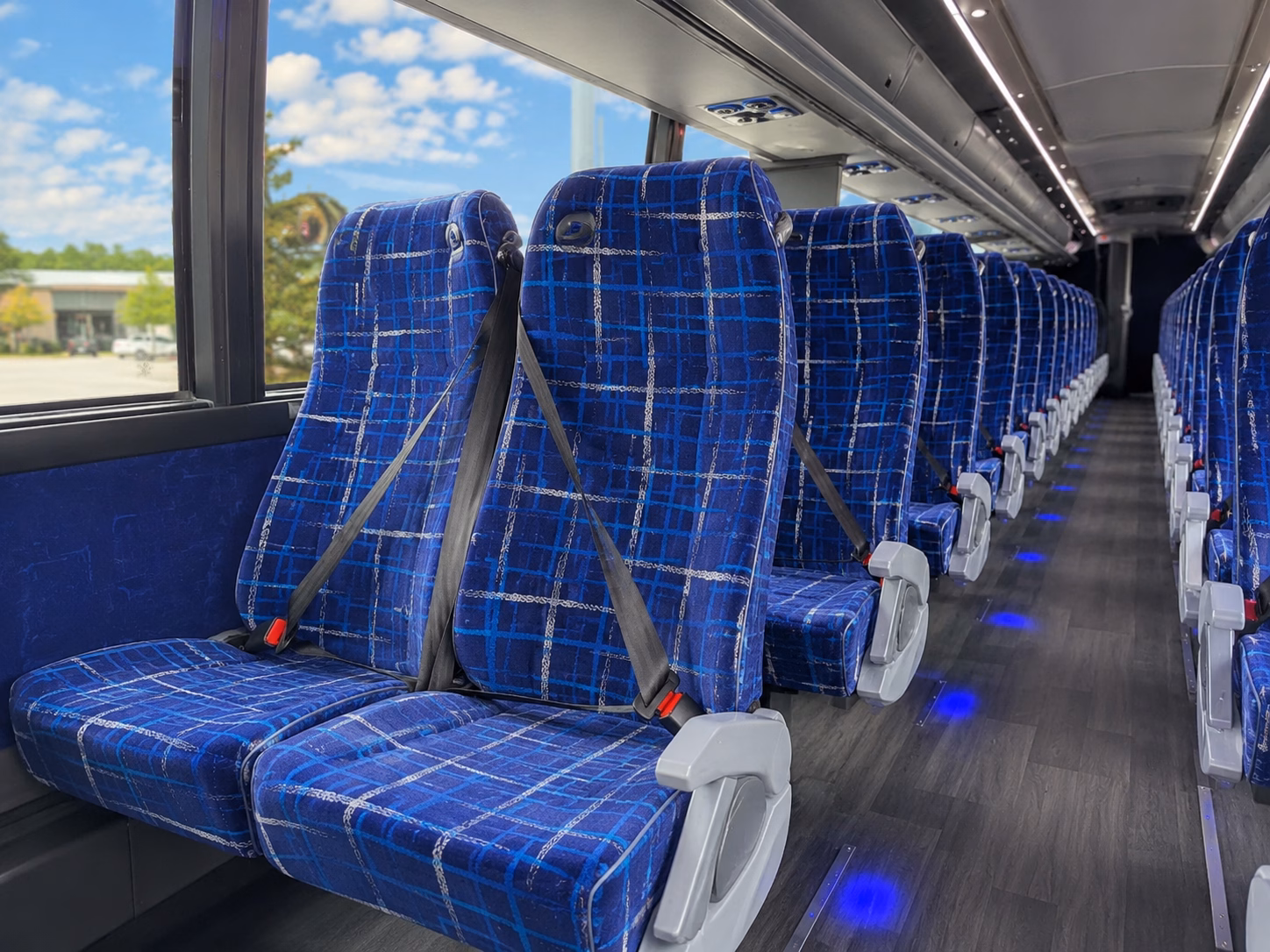 sterling heights government military charter bus services