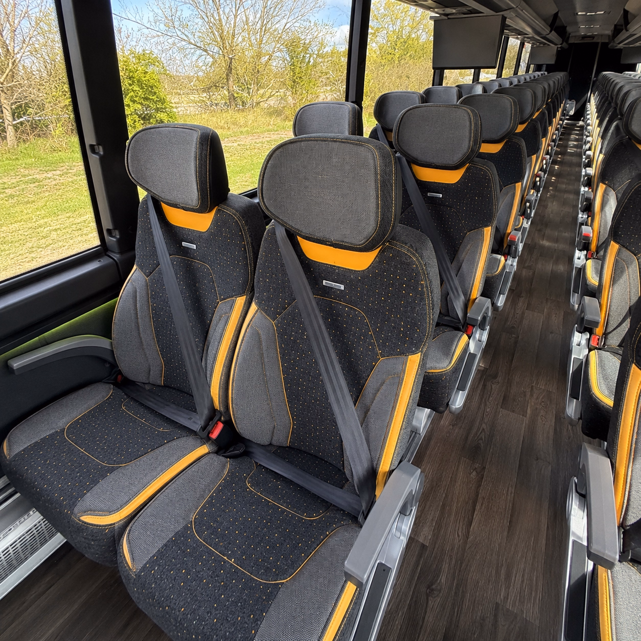 troy corporate charter bus rentals in troy