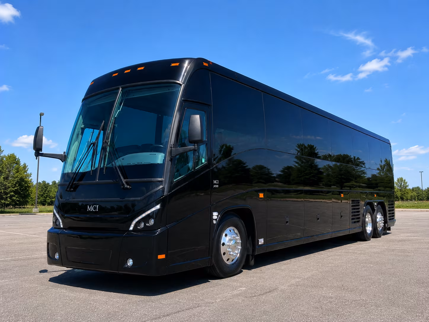 troy employee shuttle bus rentals