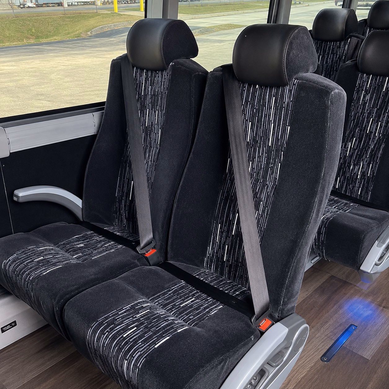 warren concert transportation onboard seating