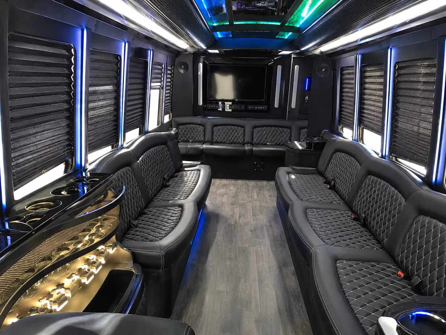 warren prom party bus rental
