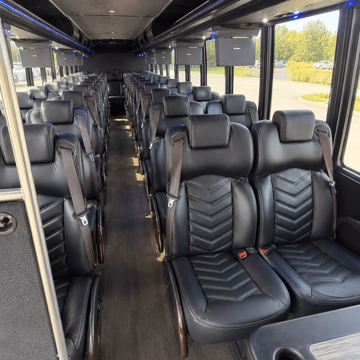 warren religious group transportation onboard seating