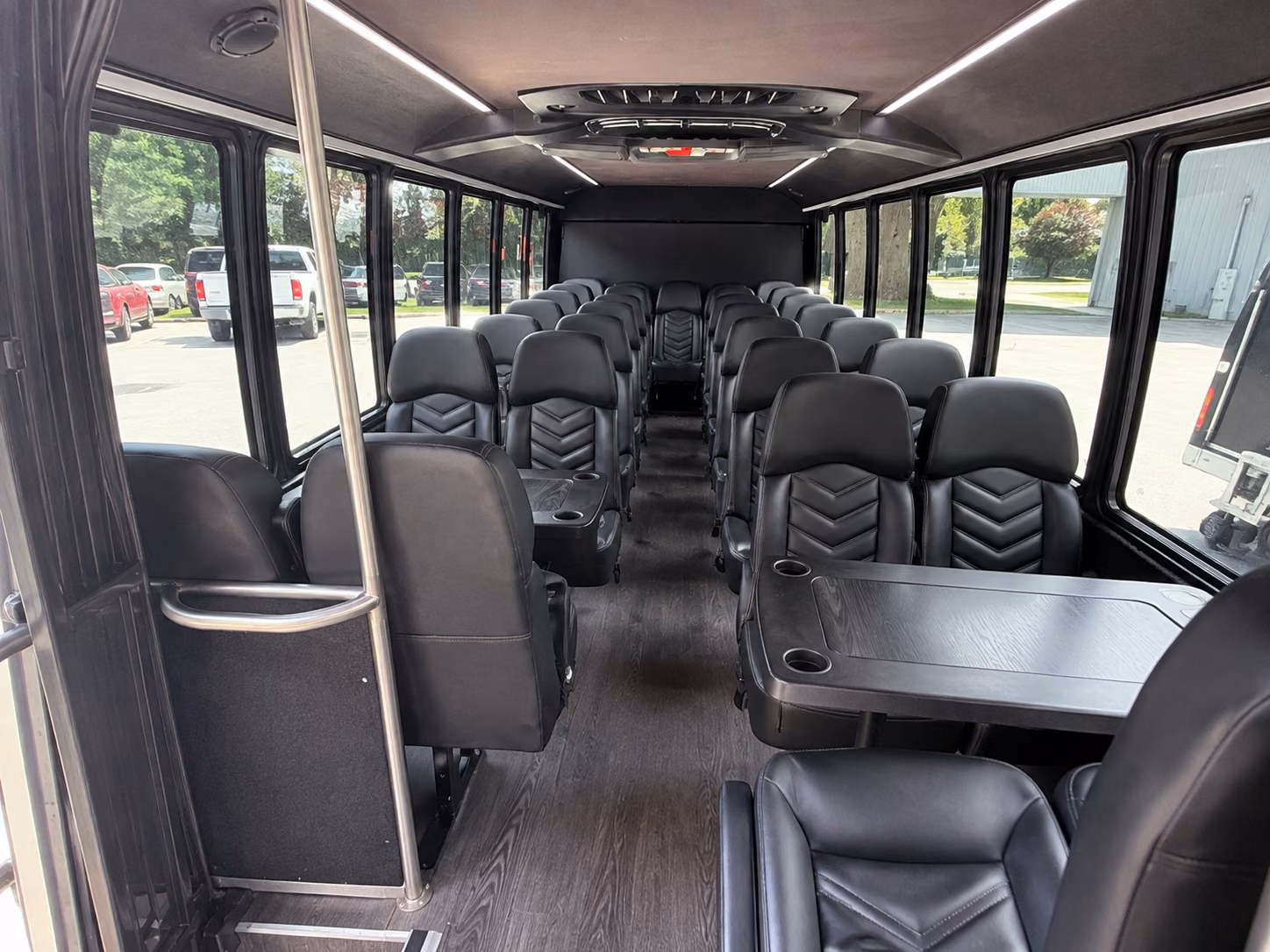 warren wedding transportation onboard seating